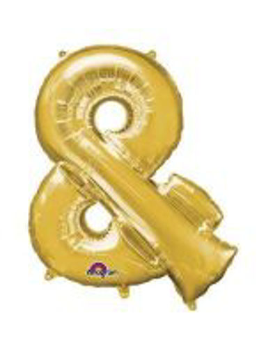Picture of GOLD SYMBOL & FOIL BALLOON